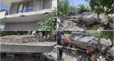 Batman'da balkon faciası: Ölü ve yaralılar var