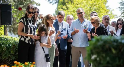 İzmir’in efsane başkanı Ahmet Piriştina mezarı başında anıldı