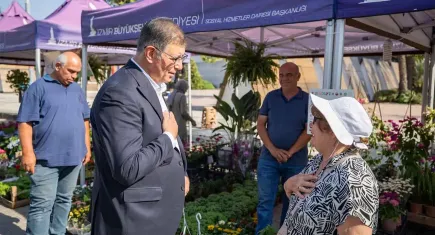 Kültürpark çiçek koktu