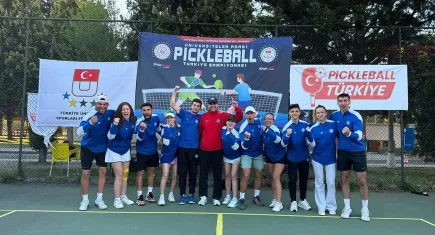 EÜ Pickleball Takımı Türkiye şampiyonu oldu