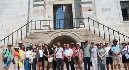Genç rehberler Efes Selçuk Kültür Rotası’nı keşfetti