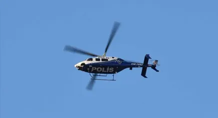 Nevşehir'de helikopter destekli operasyon: 61 gözaltı