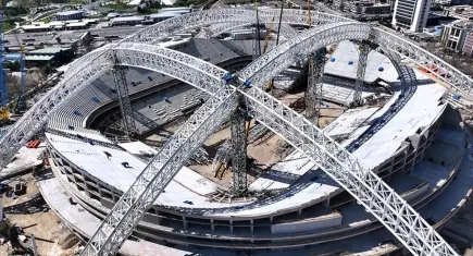 Dünyanın en uzun çelik çatılı 3'üncü stadyumu Ankara’dan yükseliyor