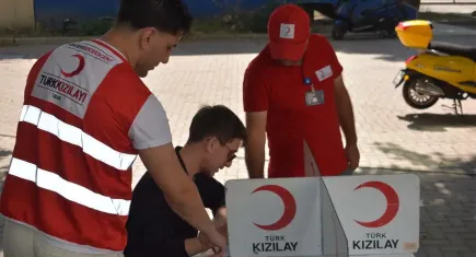 Ege Üniversitesinde Kan Bağışı Projesi