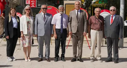 Mustafa Kemal Atatürk’ün Gaziemir’e gelişinin 91’inci yıl dönümü saygıyla anıldı