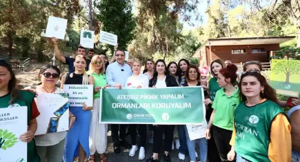 Balçova Belediyesi’nden yangına karşı farkındalık yaratmak için ‘Ateşsiz Piknik’ etkinliği 