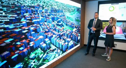 Bornova'ya dijital ikiz: Akıllı Şehir Yönetim ve İnovasyon Merkezi kuruluyor
