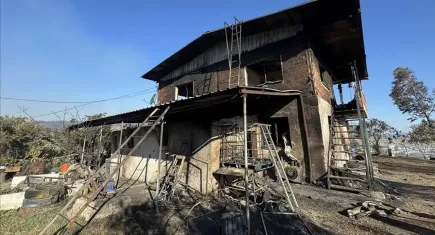 İzmir’de yangın mahalleye dayandı, facianın eşiğinden dönüldü
