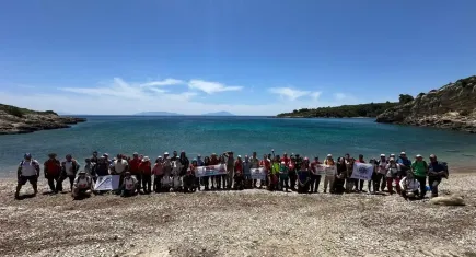 Büyükşehir’den İzmirli gençlere Efes Mimas Yolu gezisi 