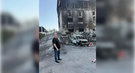 İESOB Başkanı Ata’dan Yangın bölgesine ziyaret