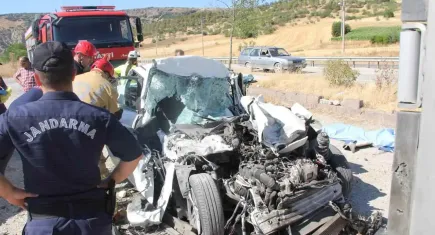 Manisa'da feci kaza: Bir aile yok oldu!