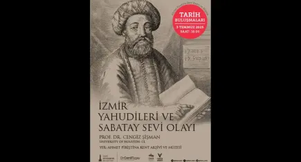 Tarih Buluşmaları’nda Prof. Dr. Cengiz Şişman’dan İzmir Yahudileri ve Sabatay Sevi Söyleşisi