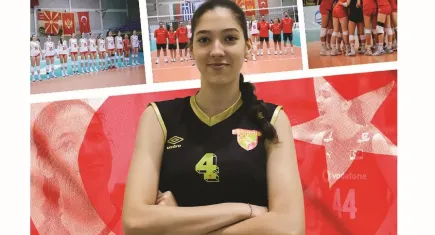 Göztepe’nin filedeki milli gururu Melis Erdoğan