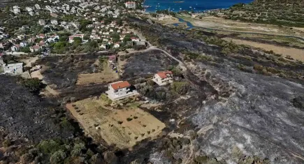 Çeşme’de yangının bilançosunu mahalleli anlattı: Her şeyim gitti!