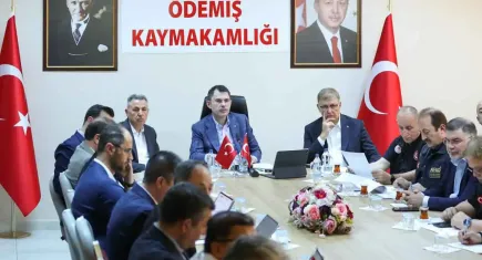 Ödemiş yangınındaki incelemenin ardından Bakan Kurum: Gereken tüm adımları atacağız 