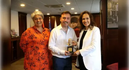 Başkan Ünsal: Sanatı ve sanatçıyı desteklemeye devam edeceğiz