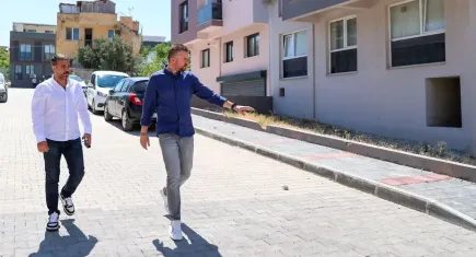 Buca’da sokakların çehresi değişiyor: Yaylacık’ta atıl kalan bağlantı yolu açıldı