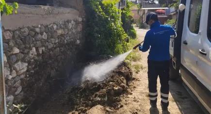 İzmir’de ilaçlama seferberliği: 30 ilçede 27 ekip görev başında