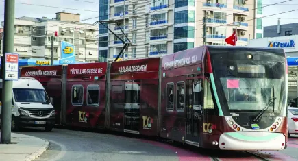 Tramvay yolcuları dikkat! O hat kullanılamıyor