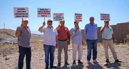 Uzundere'de hak sahipleri, konut projesini kendileri tamamlamak istiyor