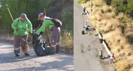 Narlıdere’den yangına önlem temizliği
