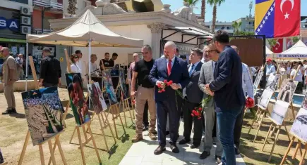 Srebrenitsa Soykırımı Menemen’de unutulmadı