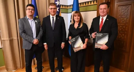Başkan Tugay’dan Saraybosna’da dostluk ziyaretleri