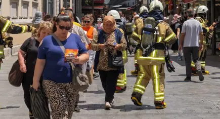 İzmir İtfaiyesi'nden sıra dışı farkındalık etkinliği
