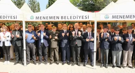 15 Temmuz şehitleri Menemen’de anıldı