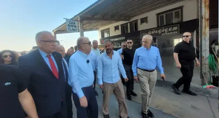 Özdağ’dan Otokent’e geçmiş olsun ziyareti