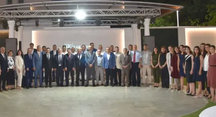 Karşıyaka'da Mehmet Özcan’a duygulu veda