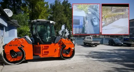 İzmir haber: Bornova Belediyesi'nin araçlarına saldırdılar!
