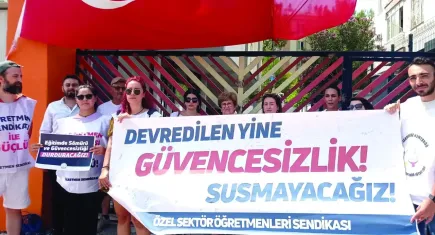 Kadın öğretmenlerden şiddet ve tacize karşı ortak tavır