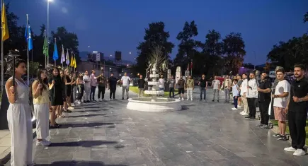 Bornova’da Abide-i Hürriyet meydanı açıldı