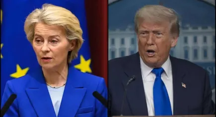 AB Komisyonu Başkanı von der Leyen, Trump ile ticaret görüşmesi yapacak