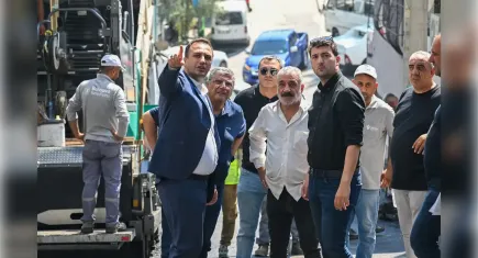 Bornova’da asfalt mesaisi: “Durmak yok!”