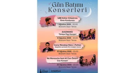 Gün Batımı Konserleri İzmir’de yaz akşamlarını renklendirecek