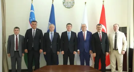 Uluslararası Türk Devletleri Üniversitesi kurucuları Özbekistan’da toplandı