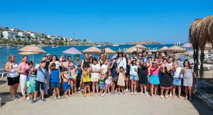 Konak’ta yaz okulu deniz keyfiyle son erdi