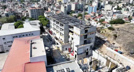 Eşrefpaşa Hastanesi ek hizmet binasında beşinci kat inşaatı başladı