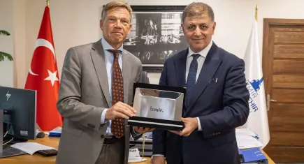 Hollanda Büyükelçisi Wijnands’tan Başkan Tugay’a ziyaret 