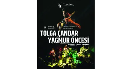 Tolga Çandar ve Yağmur Öncesi TeosFest’te buluşuyor