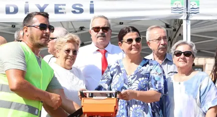 Foça'da Bağarası Çocuk Evi ve Kreşi’nin temeli atıldı