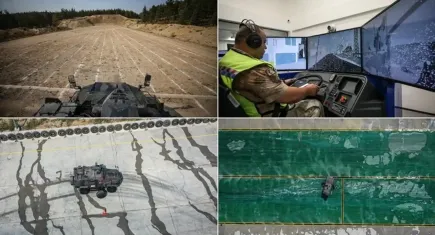 Jandarma zırhlı araç sürücüleri Bilecik Söğüt'te eğitiliyor