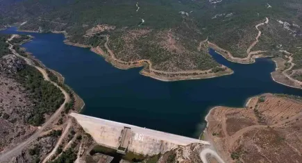 Çeşme'ye içme suyu sağlayacak proje: Karareis ve Salman barajları hizmete açıldı