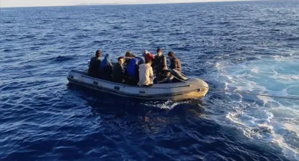 İzmir haber: 23 düzensiz göçmen yakalandı kurtarıldı