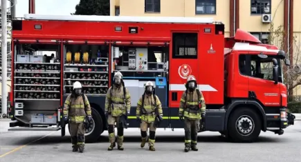 İzmir İtfaiyesi, Balıkesir Sındırgı’daki 6.1’lik Deprem Sonrası Harekete Geçti