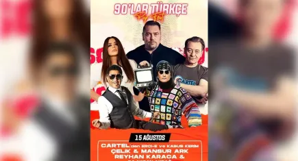 90’lar Türkçe Pop Fest ile unutulmaz bir gece: