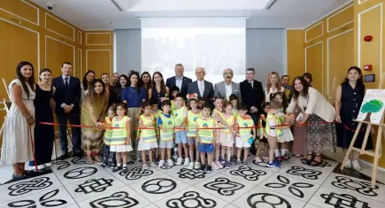 İEÜ Beyaz Köşk Anaokulu öğrencilerinden tarihi sergi