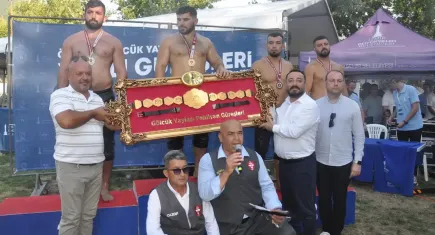 39 yıl aradan sonra yeniden: Ödemiş Gölcük Yaylası’nın Başpehlivanı Erkan Taş oldu
